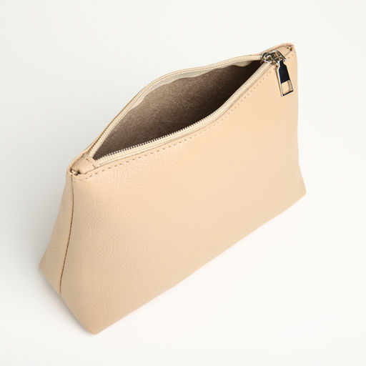 Сумка - мешок женская TEXTURA, на магните, с косметичкой, 36×10×27 см, бежевая