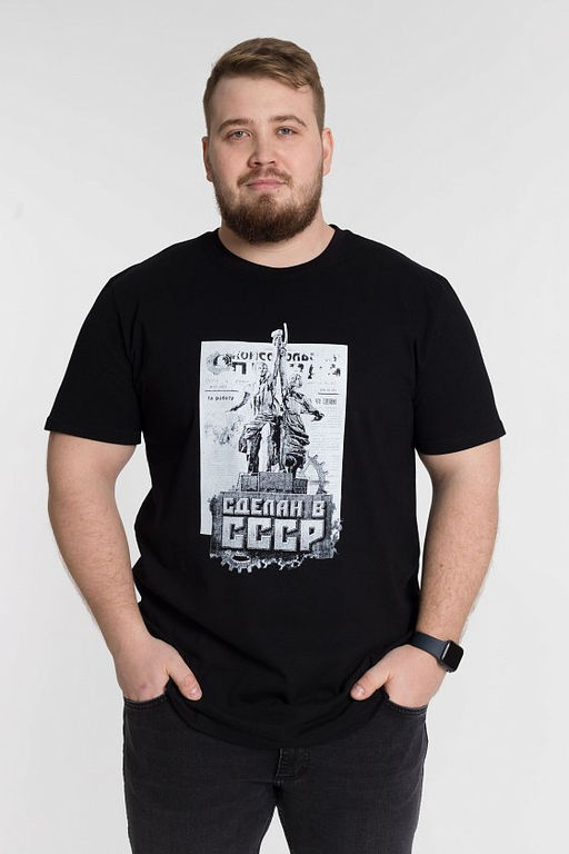 Футболка М124021Пд Черный