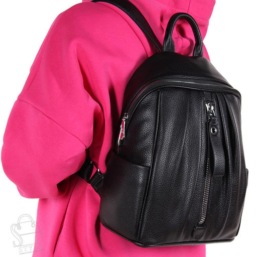 Рюкзак женский 69122-5 black Velina Fabbiano-Safenta/30 в Новосибирске