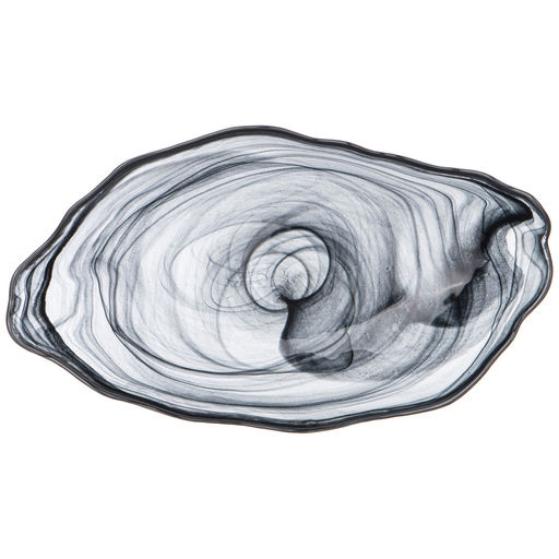 БЛЮДО ОВАЛЬНОЕ MURANO BLACK, 28*15,5СМ - Bronco фото 3