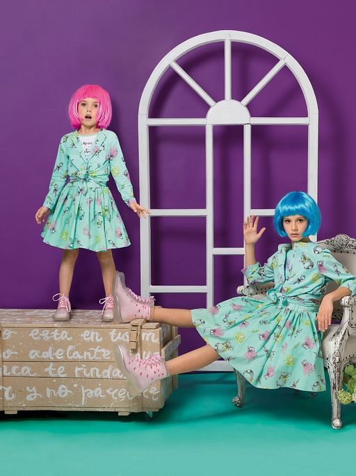 PELICAN, юбка для девочек, Ментол фото 3