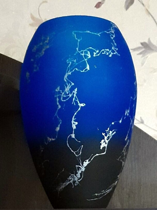 Ваза Ст 24см Клавдия Паутинка-3 большая 2701522112 (286612) /DANIKS/  фото 7