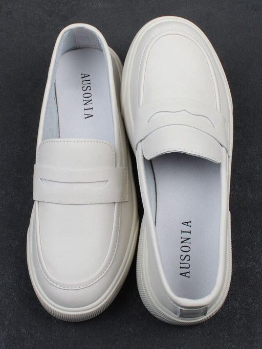 03-YD122-2 LT. BEIGE Лоферы женские (натуральная кожа)