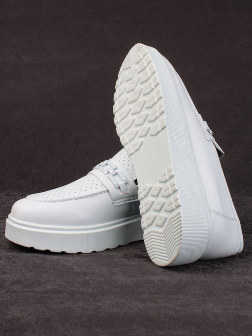 03-PDXL160-5 LT. BLUE Полуботинки женские (натуральная кожа) - Фабричный китай фото 15