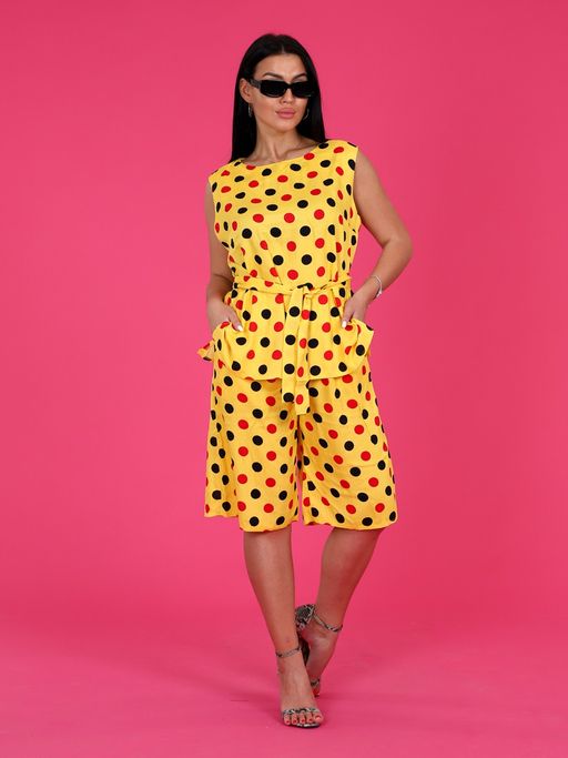 ЖК-449 ЖЕНСКИЙ КОСТЮМ (Желтый) - А-дина фото 3