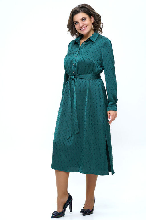 Платье ALANI 2236 зеленый - Alani collection фото 2