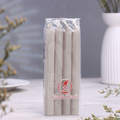 Набор свечей хозяйственных, 4 шт., 1.8×17.5 см, 5 ч