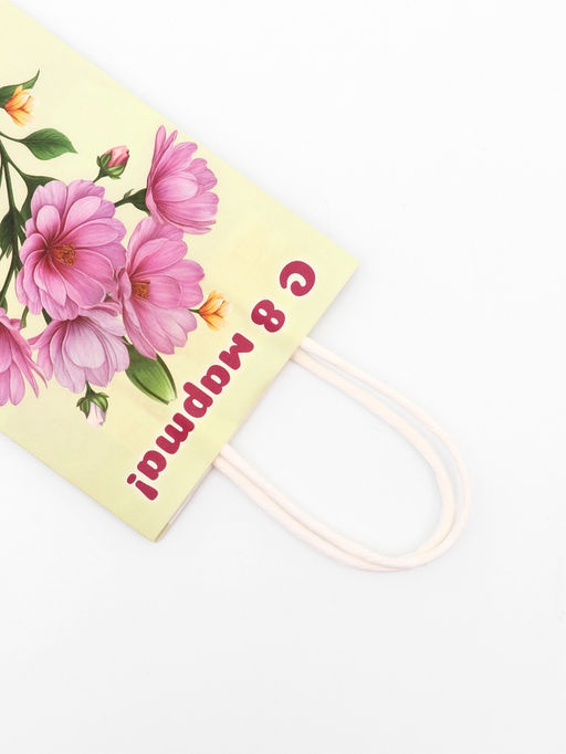 Цена за 4 шт. Пакет подарочный крафт С 8 марта 12?6?16 см