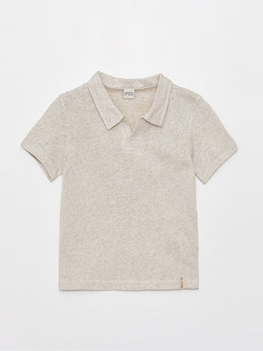 Polo Yaka Basic K?sa Kollu Erkek ?ocuk Ti??rt