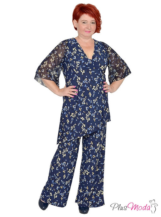 Туника Модель №1268 размеры 44-84 - Plusmoda фото 4