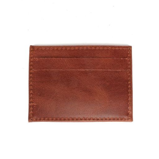 Визитница-кардхолдер Croco-ВК-213 н/к, 1отд, 3карм, коричневый тем пулл-ап (219) 245254  фото 2