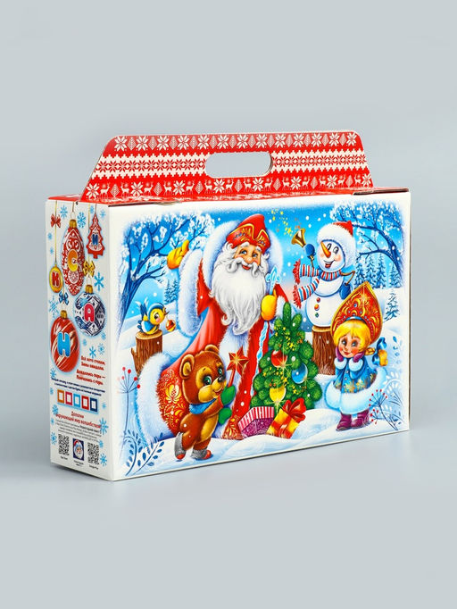 Цена за 2 шт. Подарочная новогодняя коробка «Новогодняя елка», 31×6.5×21.5 см