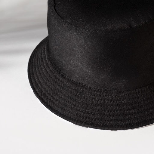 Панама двусторонняя MINAKU, белый, чёрная, размер 58