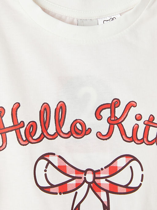 Hello Kitty Bask?l? K?z ?ocuk Pijama Tak?m?