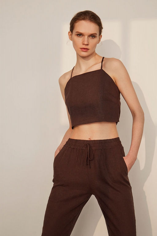 Блузка-топ с открытой спиной - Incity фото 3