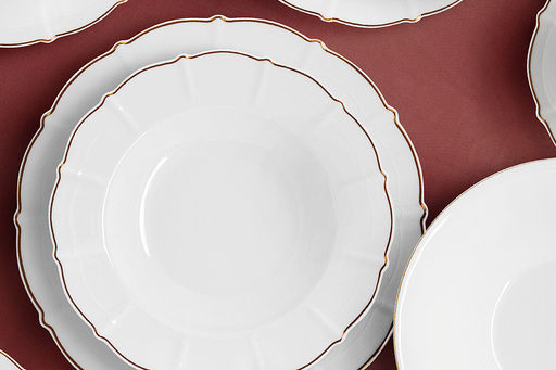 Тарелка суповая Лотос, 21,5 см, 0,22 л - Anna lafarg emily фото 2