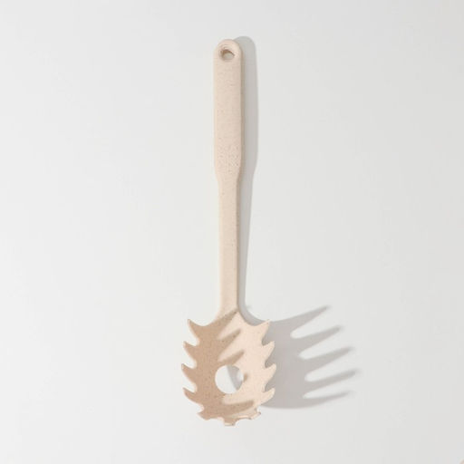 Ложка для спагетти Доляна Беж, 28 см, цвет бежевый  фото 4