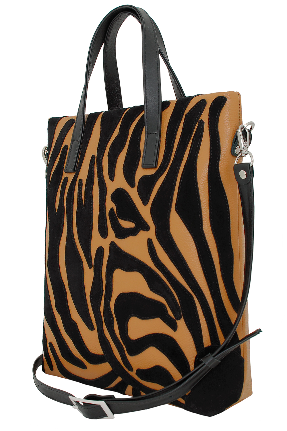 Сумка с аппликацией ДС-220-256 охра - Protege фото 3