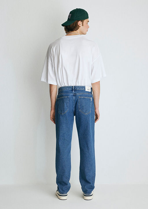 Lisbon Street Indigo Mavisi Jean Pantolon  фото 4