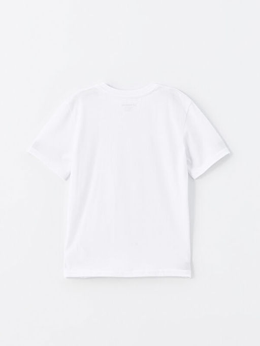 Bisiklet Yaka Erkek ?ocuk Ti??rt - Waikiki фото 3