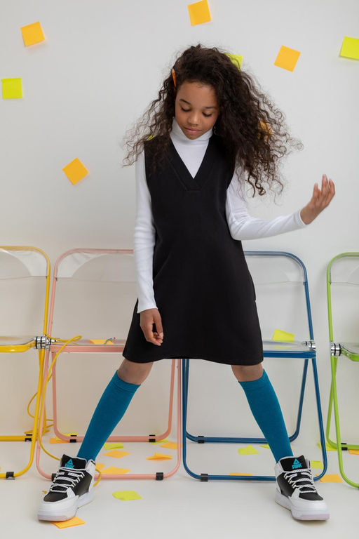 К 5817/черный платье для дев