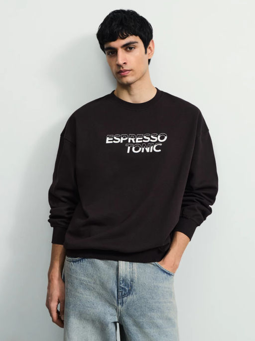 Толстовка с принтом / Zarina  фото 2