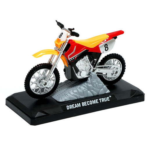 Мотоцикл металлический Эндуро, цвет МИКС, в пакете - Simaland фото 4