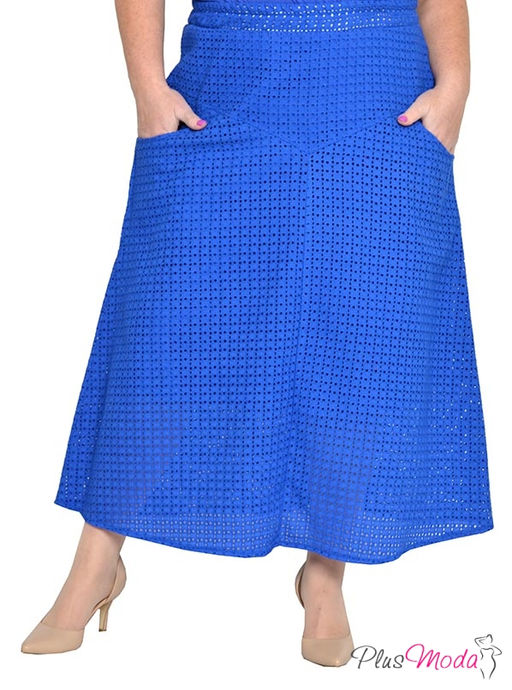 Юбка Модель №1883 размеры 44-84 - Plusmoda фото 2