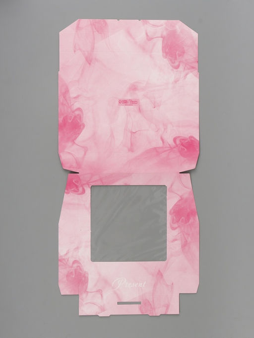 Цена за 5 шт. Коробка складная Present, 20 × 20 × 4 см