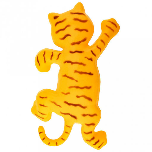 Термометр уличный +50-30С "Котик" 26,3х14,5см, на присосках, пластик, в п/эт пакете на картоне (Китай)