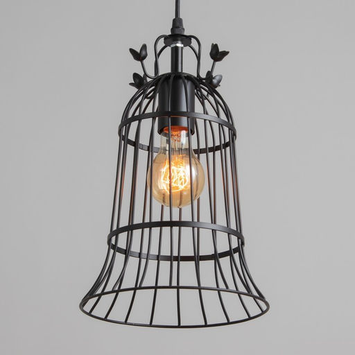 Светильник BayerLux «Колокол» 1×40 Вт E27 черный 19×19×120 см