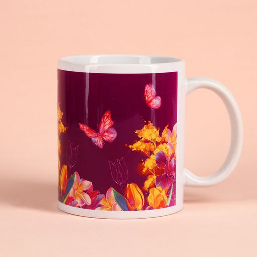 Набор С 8 Марта: кофе молотый 30 г. и кружка 300 мл. - Фабрика счастья фото 3