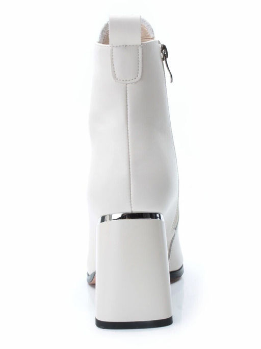 01-PCS124-3 BEIGE Ботинки демисезонные женские (натуральная кожа, байка)