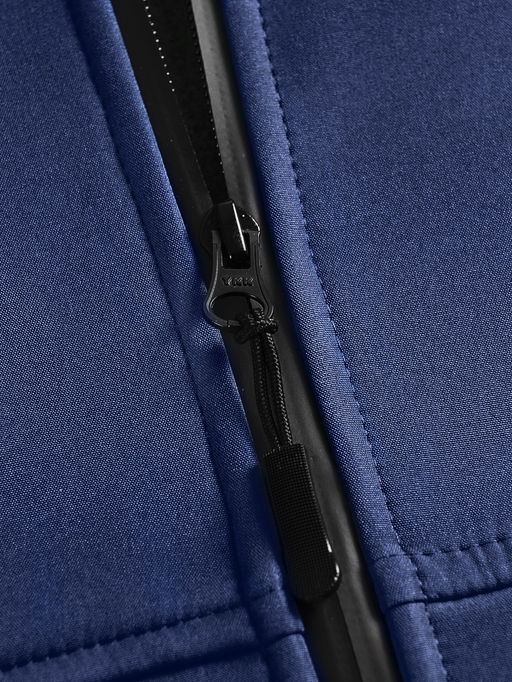 Ветровка спортивная мужская с капюшоном softshell темно-синего цвета 9563TS - Mtforce фото 26