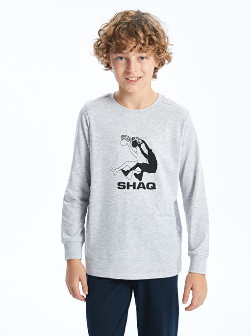 Bisiklet Yaka Erkek ?ocuk Pijama Tak?m?