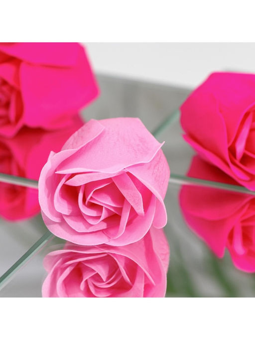 Цена за 2 шт. Мыльные розы, фуксия и розовые, набор 4 шт. - SB BEAUTY фото 8