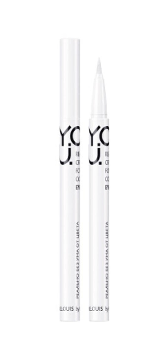 RELOUIS Y.O.U. Подводка-фломастер для глаз Really Crazy for Color №1 White