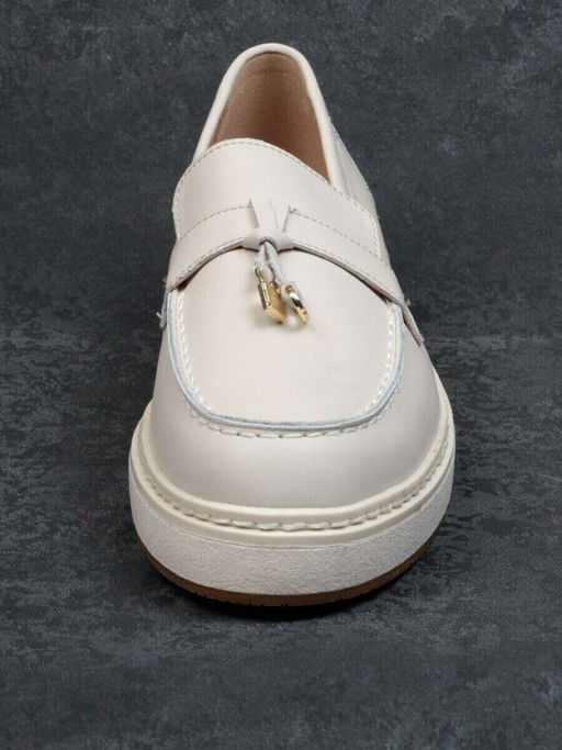 03-5061-3 BEIGE Лоферы женские (натуральная кожа)