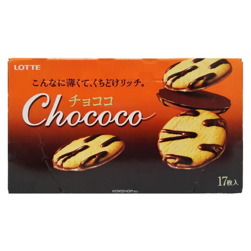 Бисквит в шоколаде Chococo Lotte, Япония, 99 г Акция