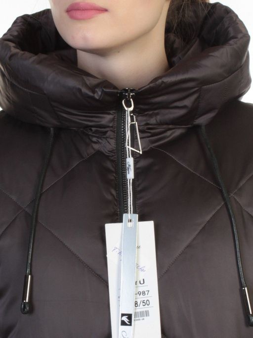FY-265 DARK GRAY Ветровка женская COSEEMI (65% хлопок, 35% полиэстер) - Fashion фото 4