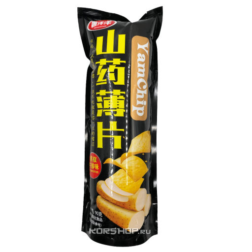 Чипсы со вкусом говядины с перцем Yamchip, Китай, 90 г Акция