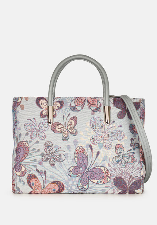 Модель №906.2 | гобелен | | цветной голубой | Мотыльки | 32793