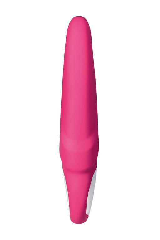 Нереалистичный вибратор Satisfyer Vibes Mr. Rabbit, силикон, красный, 22,1 см.  фото 4