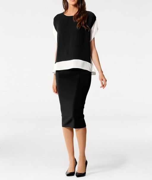 Блузка, черная - Patrizia dini фото 6