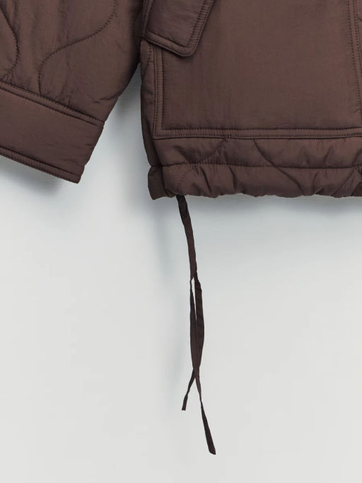 Куртка стеганая оверсайз / Zarina  фото 4