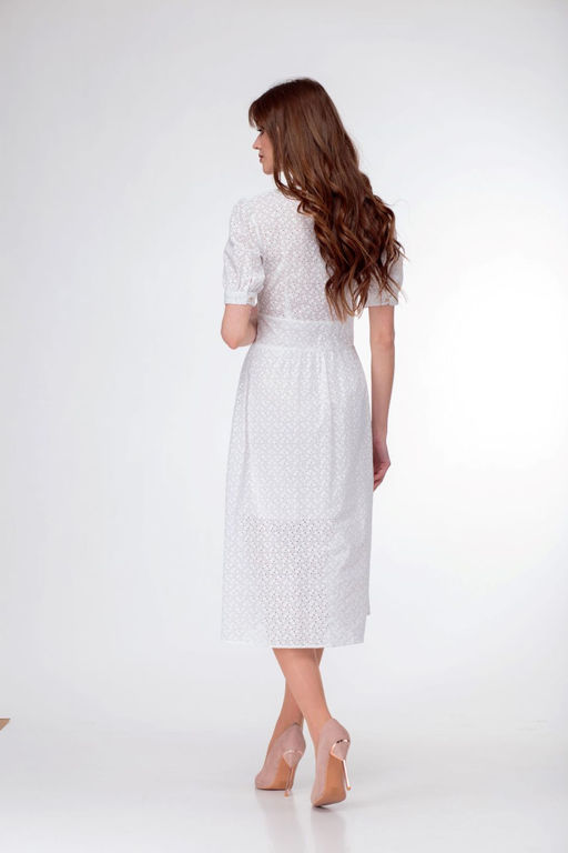 Платье AMORI 9525 молочный  фото 3