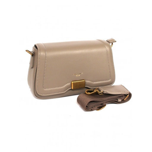 Сумка женская искусственная кожа DJ-CM 6961A-ELEPHANT GREY, 1отд, плечевой ремень, серый SALE 262219