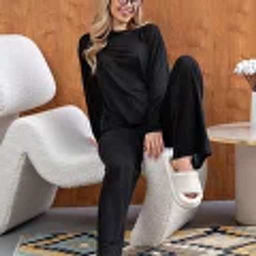 Костюм женский Флам с вискозой-1 Черный - Modamica фото 8