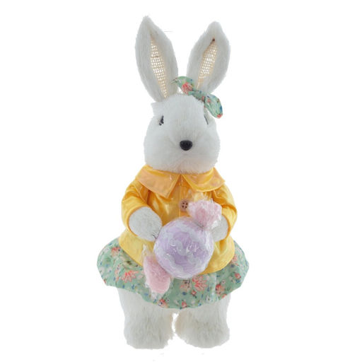 Фигурка декоративная "Зайка", L10 W11 H30,5 см