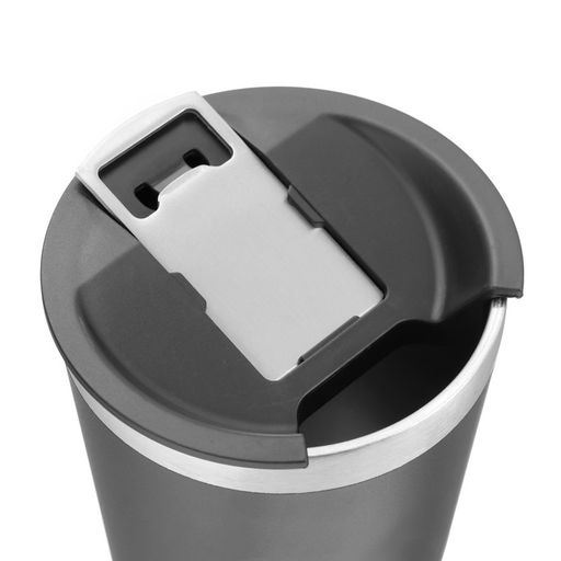 Термостакан пивной Beer, 600 мл, открывашка, нержавеющая сталь, чёрный - Simaland фото 5